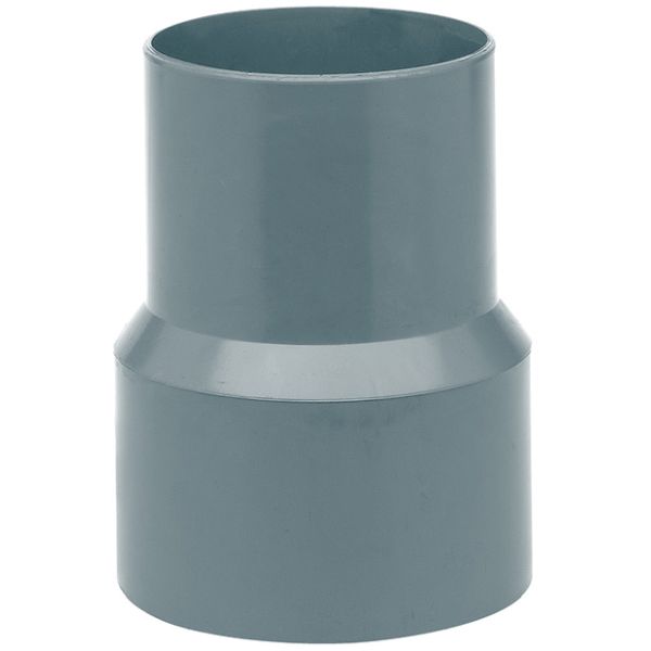 REDUCCION DE CANAL PVC DE 110-90, Reductor BAJANTE DE PLASTICO canalones 110 90 110x90 Reducciones Conicas Conicos Gris 90-110 110x90 90x110