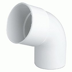 CODO BAJANTE TUBULAR DE 80mm x67 BLANCO REF. 38011 JIMTEN, CR6GT CURVA PARA BAJANTE CANAL CANALON CANALONES BLANCA BLA BL CURBA JINTEM Jinten Jimtem