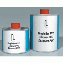 BOTE DE LIMPIADOR DE 1Litro PARA PVC IT3, ENVASE DISOLVENTE Disolventes