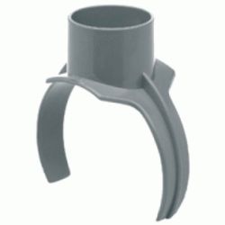 INJERTO ABRAZADERA PARA ENCOLAR DE 110 - 125 / 40 DE PVC, Garras INJERTOS CLIPS DE PLASTICO SANITARIOS SANITARIAS ACCESORIOS Soportes ingerto 110/40 110x40 110-40 Araa Evacuaciones