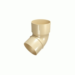 RAINPIPE 100 Codo 67 Beige DEVOREX, canalones