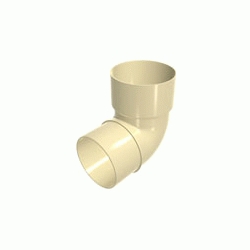 RAINPIPE 80 Codo 87 Beige DEVOREX, canalones