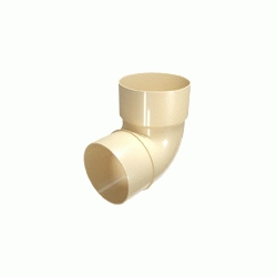 RAINPIPE 100 Codo 87 Beige DEVOREX, canalones