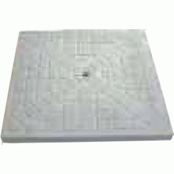 TAPA ARQUETA DE PLASTICO DE 200x200mm REF. 3610420 HYDRAFIX, TAPADERA EN PP P. P. GRIS HIDRAFIX IDRAFIX YDRAFIX 200x200 20x20 registro PVC