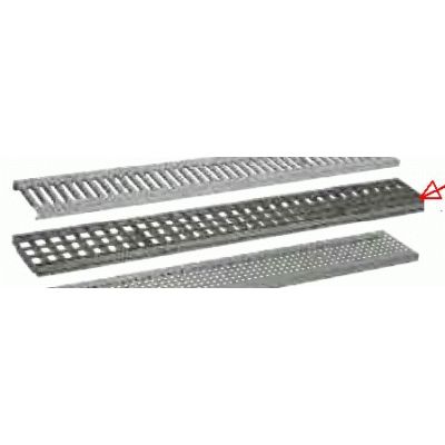 REJA ENTRAMADA DE 30x30 GALVANIZADA B125 DE 1000mm PARA CANAL HS DE 100 REF. 38600R105 HYDRAFIX, REJILLA ACERO GALVANIZADO GALVA ZONA APARCAMIENTO COCHES CLASE B125 CARGA 125 KN HIDRAFIX IDRAFIX YDRAFIX Metalicos