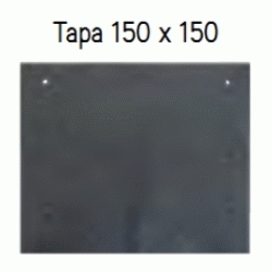 TAPA PARA CANAL HS DE 150x150 HYDRAFIX, TAPON Tapones HIDRAFIX IDRAFIX YDRAFIX