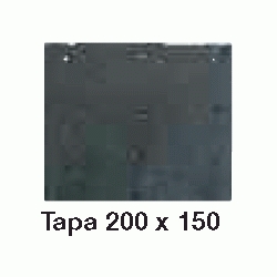 TAPA PARA CANAL HS DE 200x150 REF. 38600TAP21 HYDRAFIX, TAPON Tapones HIDRAFIX IDRAFIX YDRAFIX