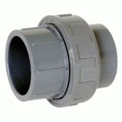 ENLACE DE PRESION ( PVC ) DE TRES PIEZAS DE 110, Uniones, Engarce, Enchufe, Ensamble, Enganche, Empalme, Acoplamiento Conexin PVC para encolar precion SANITARIOS SANITARIAS 3