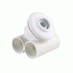 JET DE 11/4" FRONTAL EN PLASTICO BLANCO PARA SPAS REF. 04094 FLUIDRA, ASTRAL CHORROS