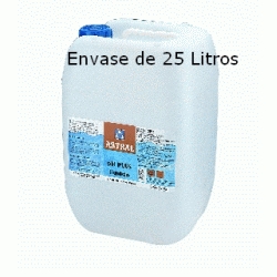 UN ( 1 ) LITRO DE INCREMETADOR DE PH PLUS LIQUIDO ( ENVASE DE 25Litros ) 16542 FLUIDRA DSCTL, GARRAFA BOTE ASTRAL  Ltrs Lts