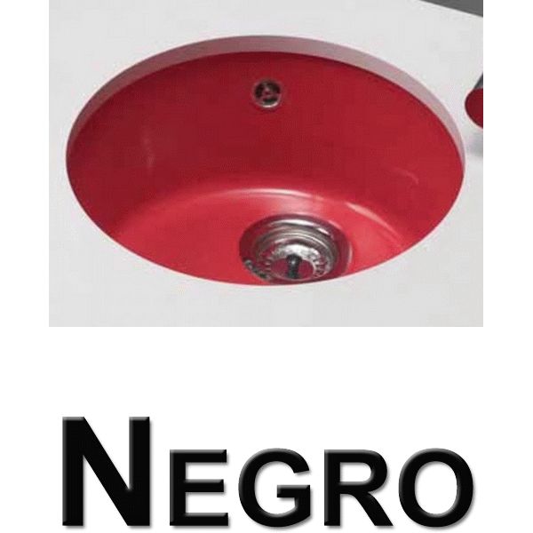 Fregadero sobre encimera MINOS de 1 cubeta redonda de  478 mm interior Granito Negro SYAN, Leroy Merlin leroymerlin bauhaus bauaus bricomart bricodepot leroi bahaus bajaus bricomart alibaba ikea amazon bricor aki bricorama lightinthebox light in the box ebay eachbuyer aliexpress tomtop el corte ingles Amazon Syan Fibra Cubetas