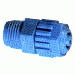 CONECTOR TERMINAL ROSCA MACHO DE 1/4 x 6  MANDO HIDRAULICO UNION HIDRAULICA, ACCESORIO PLSTICO HIDRULICO Machones Mechones TRM