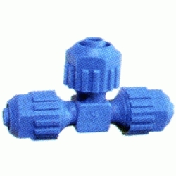 TE AZUL DE 6 mm MANDO HIDRAULICO UNION HIDRAULICA, ACCESORIO PLSTICO HIDRULICO