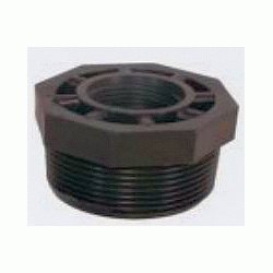 TUERCA REDUCIDA DE PLASTICO DE 1" - 1/2" REF. 92102  UNION HIDRAULICA, REDUCCION DE PVC PP 1-1/2