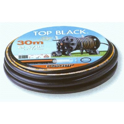 MANGUERA DE JARDIN TOP - BLACK DE 3/4" DE  19 - 25 mm ( ROLLO DE 50 METROS ) REF. D90450000 CLABER, MANGA TUBO PARA RIEGO JARDIN JARDINERIA SUPER-EGO Mts Mtr Tuberias