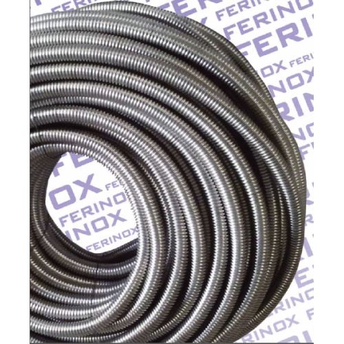 TUBERIA DE ACERO INOXIDABLE 316L FLEXIBLE DE 20 x 0.3 mm (ROLLO DE 20 METROS) FERCO, Mts Mtr