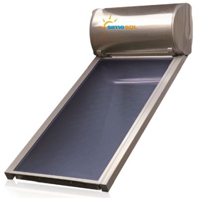 TERMOSIFON SOLAR UNIVERSAL PARA CUBIERTA PLANA E INCLINADA DE 160Litros PARA 1 COLECTOR SIME, Ltrs Lts