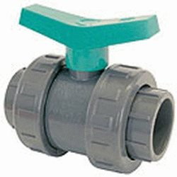 LLAVE ESFERA PVC DE 110 DN-80 REF. 1010100 AQUARAM, Vlvulas Bola BALBULAS VALVULAS llaves Corte Presion ENCOLAR