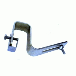 SOPORTE CURVADO SUJETO A TEJA PARA CANALON DE 25x3,5 MODELO " F " REF. 7100F HYDRAFIX, Apoyo Sostn Base Fundamento Patas Sujeccin Sujecin Garras Abrazaderas Soportes HIDRAFIX IDRAFIX YDRAFIX mm Tubos