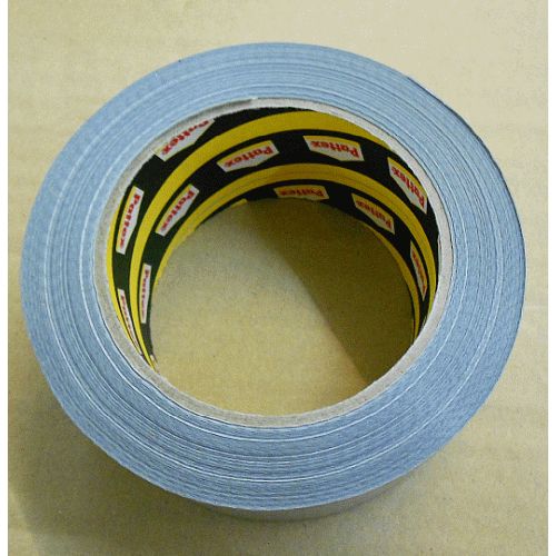 ROLLO DE CINTA AMERICANA POWER TAPE GRIS 50mm x 25 mts ( COLOR GRIS ) HENKEL, CINTA ULTRA FUERTE SUPER FUERTE pegar para