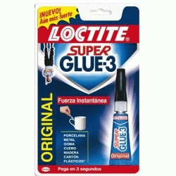 SUPER GLUE - 3 LIQUIDO DE 3 gr INSTANTANEO REF. 2056040 HENKEL, ADHESIVO UNIVERSAL INSTANTANEO SUPER EXTRA FUERTE