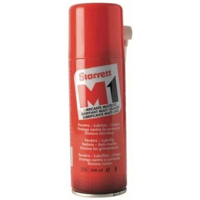 Aceite multiusos en spray de 200mL aplcicaciones industriales STARRET M1-6, 