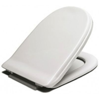 ASIENTO WC MODELO GSI BLANCO BISAGRAS BR ESTOLI ( ACOPLA : DAMA PRESTIGE ), TAPAS PARA INODOROS TAZAS TAZA WATER VATER VISAGRAS asientos  Bater W.C. Juego Anclajes anclages De toilet seat