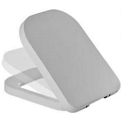 Asiento y tapa para inodoro LOOK con caida amortiguada blanco UNISAN 2343100, PARA TAZA INODOROS WATER VATER WC asientos TAPAS Bater W.C. toilet seat