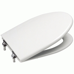 ASIENTO PARA INODORO MODELO AMERICA CON LA CAIDA AMORTIGUADA BLANCO A801492004 ROCA, Roca Sanitarios Tapa Water Wc Inodoros Series Baos Aseos bater VATER WATER WC VATER BATER TAZA asientos TAPAS Rusticos vintage Retro W.C. Y Amortiguados toilet seat