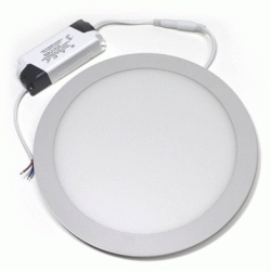 PLAFON REDONDO PARA EMPOTRAR DE 170x20 DOWNLIGHT LED ECO 12w 820lm BLANCO, Leds luces iluminacin