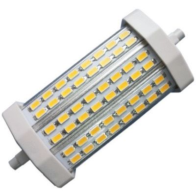 BOMBILLA LED LINEA R7s PLUS 8w 720 lm LUZ BLANCA DE 118 x 36 mm, Fra Leds luces iluminacin Blanco