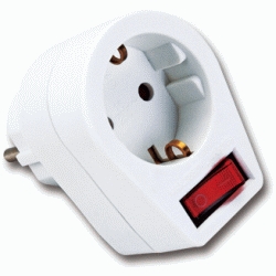 ADAPTADOR ( LADRON ) CON INTERRUPTOR MAX. 3680W, Leds luces iluminacin