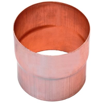 MANGUITO CONEXION MACHO HEMBRA DE  100 mm PARA TUBO BAJANTE DE COBRE, Uniones, Engarce, Enchufe, Ensamble, Enganche, Empalme, Acoplamiento Conexin macho hembra ( MH ) (MH) (M-H) ( M-H ) M/H Tuberias Enpalmes Empalmar Enpalmar