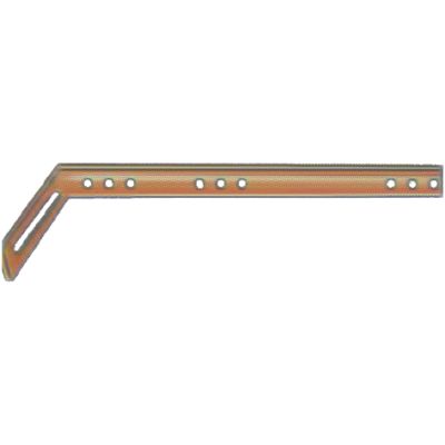 SOPORTE ANGULAR LARGO DE COBRE DE 380 x 25 mm HYDRAFIX, GARRAS FIJACION PARA CANALON CANAL Soportes HIDRAFIX IDRAFIX YDRAFIX Esquineros Esquineras Rinconeros Rinconeras