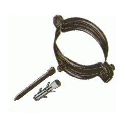 ABRAZADERA para tubo bajante prelacado marron de 100 mm HYDRAFIX U303210000, HIDRAFIX IDRAFIX YDRAFIX Tuberias