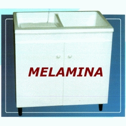 Muebles para lavaderos de MELAMINA Toms Nava