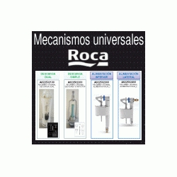 MECANISMOS REPUESTOS Y COMPLEMENTOS PARA EL SANITARIO ROCA