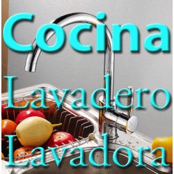 Grifos de COCINA, LAVADERO y LAVADORA