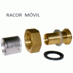 RACOR MVIL ROSCA HEMBRA PARA PEX ISOLTUBEX