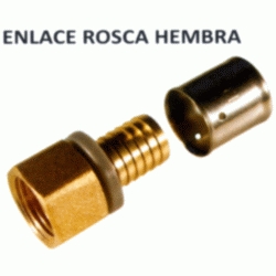 ENLACE ROSCA HEMBRA