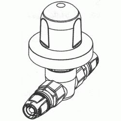 LLAVE DE PASO ESFERA CON POMO