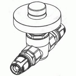 LLAVE DE PASO ESFERA MANDO OCULTO