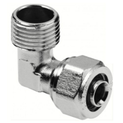 CODO MIXTO MACHO FITTINGS COMPRESION ARCO