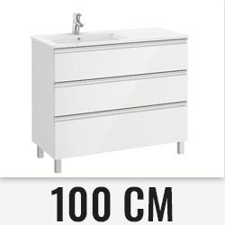 MUEBLES BLANCOS DE 100