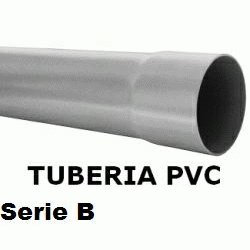 TUBO PVC DE 3 METROS SERIE 