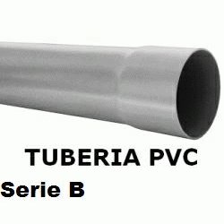 TUBO PVC DE 5 METROS SERIE 