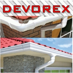 DEVOREX CANALONES DE PVC CORNISA Y CLSICO